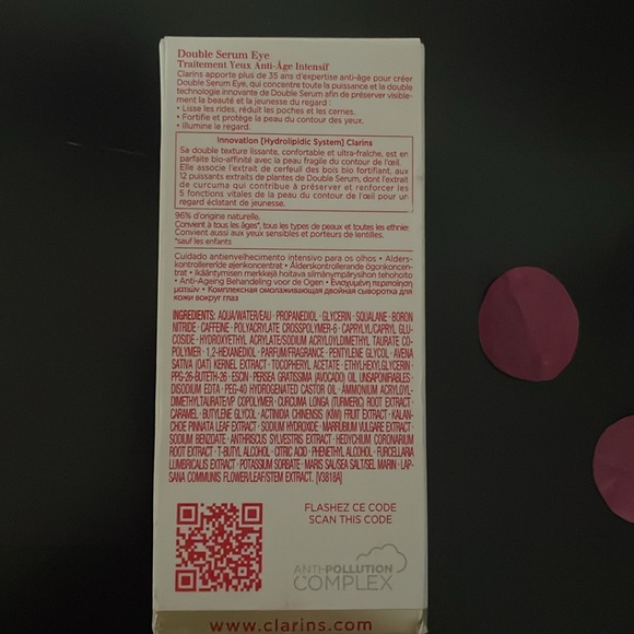 New Clarins Double Serum Eye - Picture 3 of 9